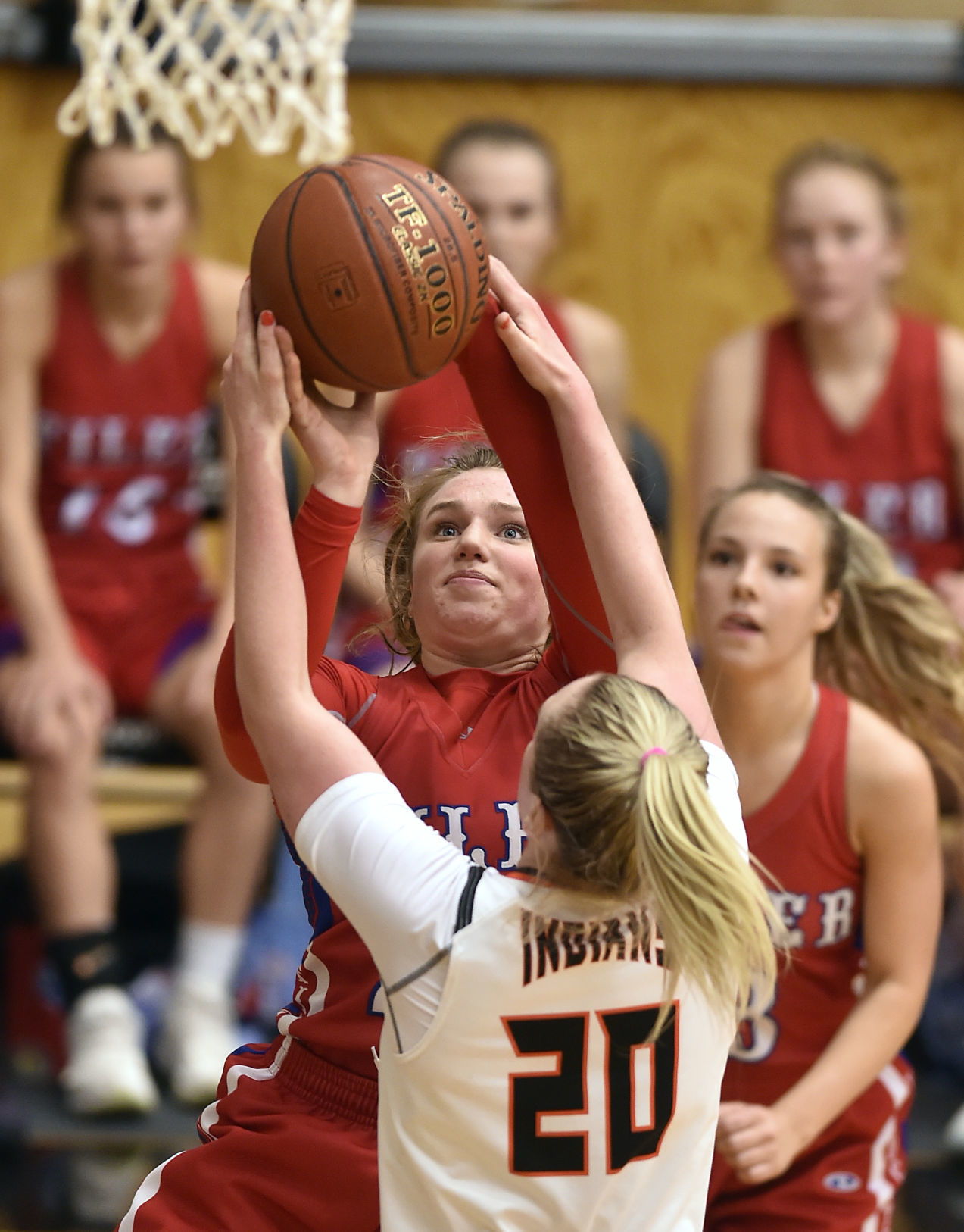 Girls basketball District IV Tournament